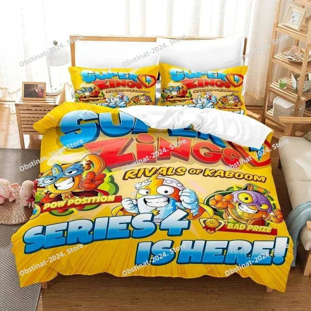 3D Print Anime Super Zings Bed - Home Textiles Bedding 评论和价格