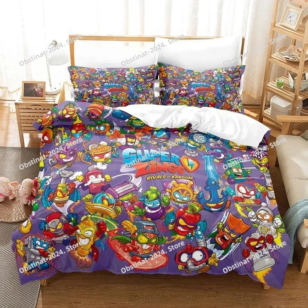 3D Print Anime Super Zings Bed - Home Textiles Bedding 评论和价格