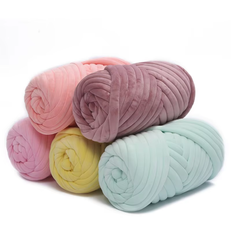 1KG 1000G Super Chunky Yarn Ba - Throw Blanket Chunky Knit 评论和价格